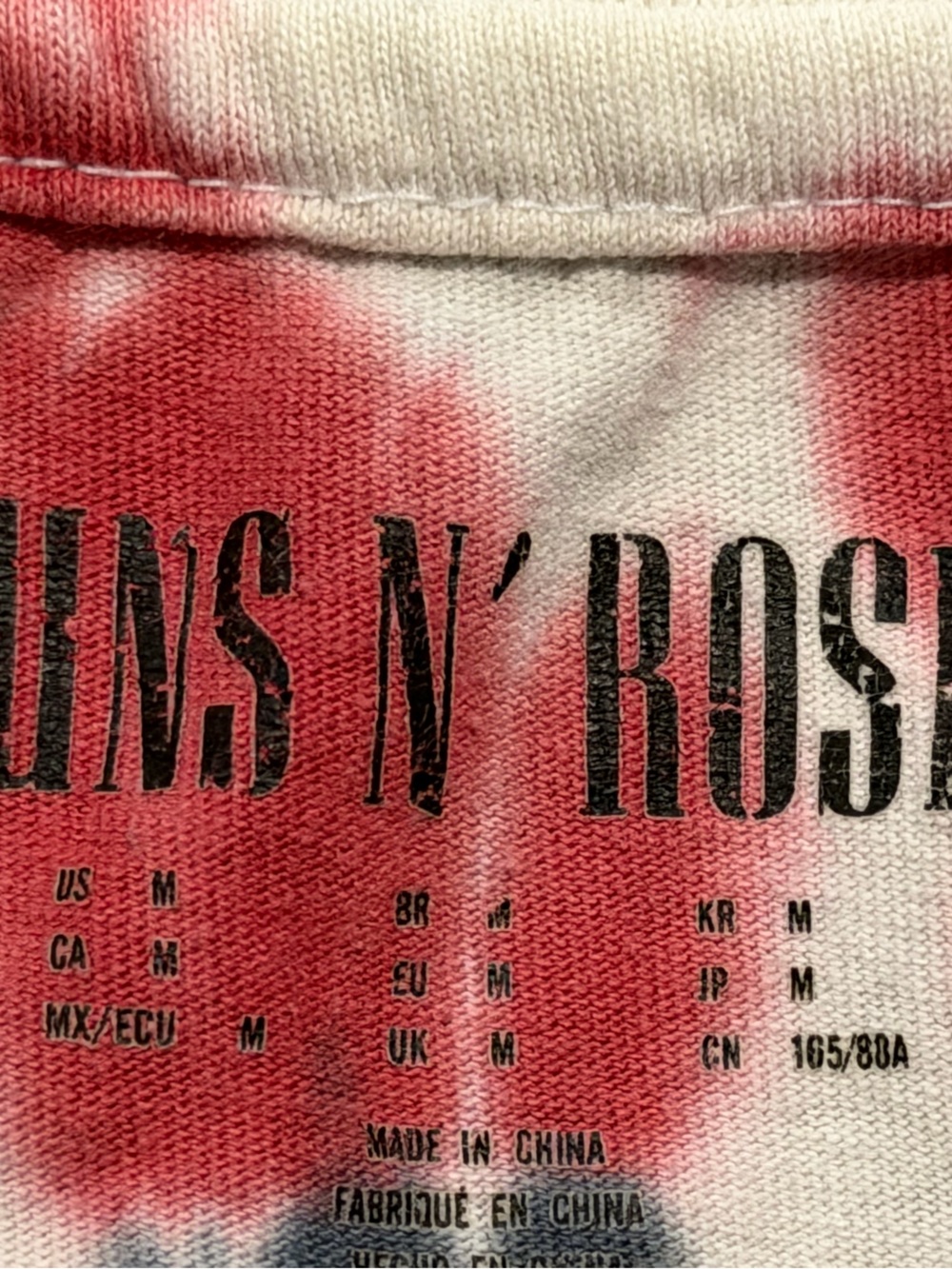 Guns N' Roses Heavy Metal Rock n Roll Music Short Sleeve Dye Tshirt - Picture 9 of 9
